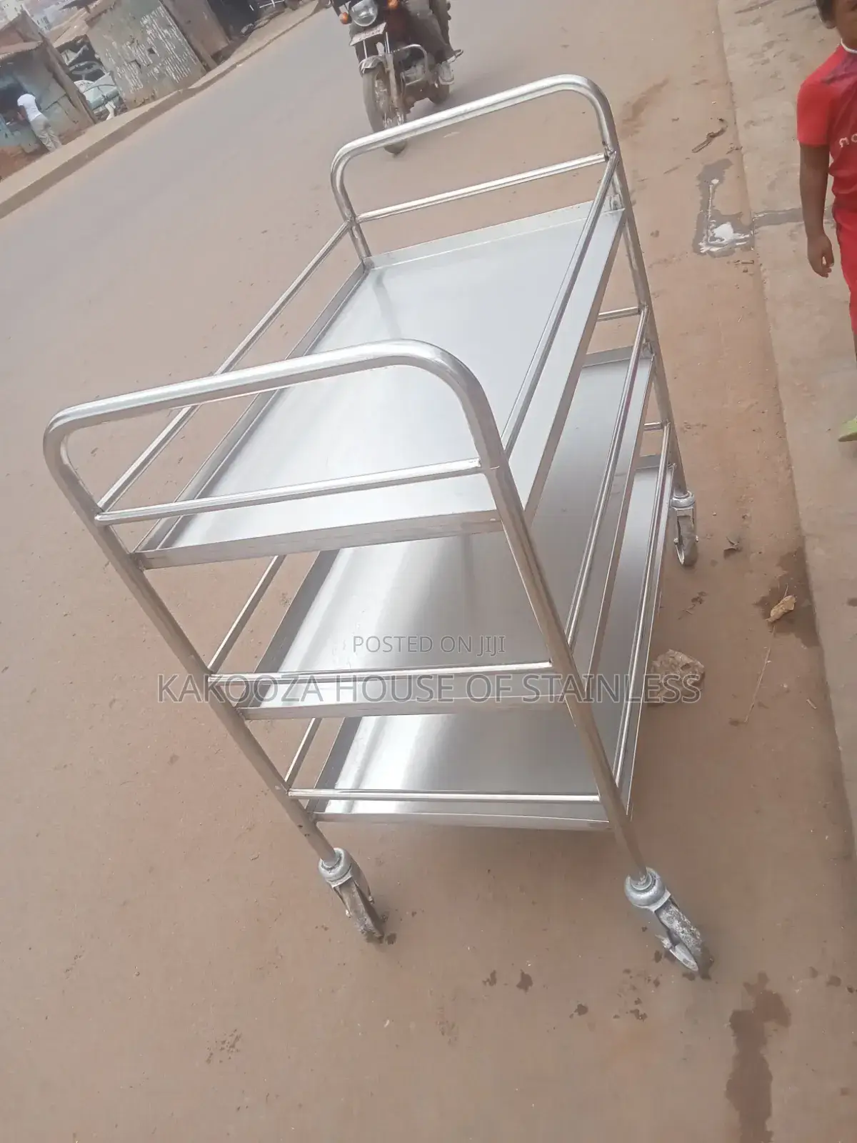 Food Trolley Stainless Steel