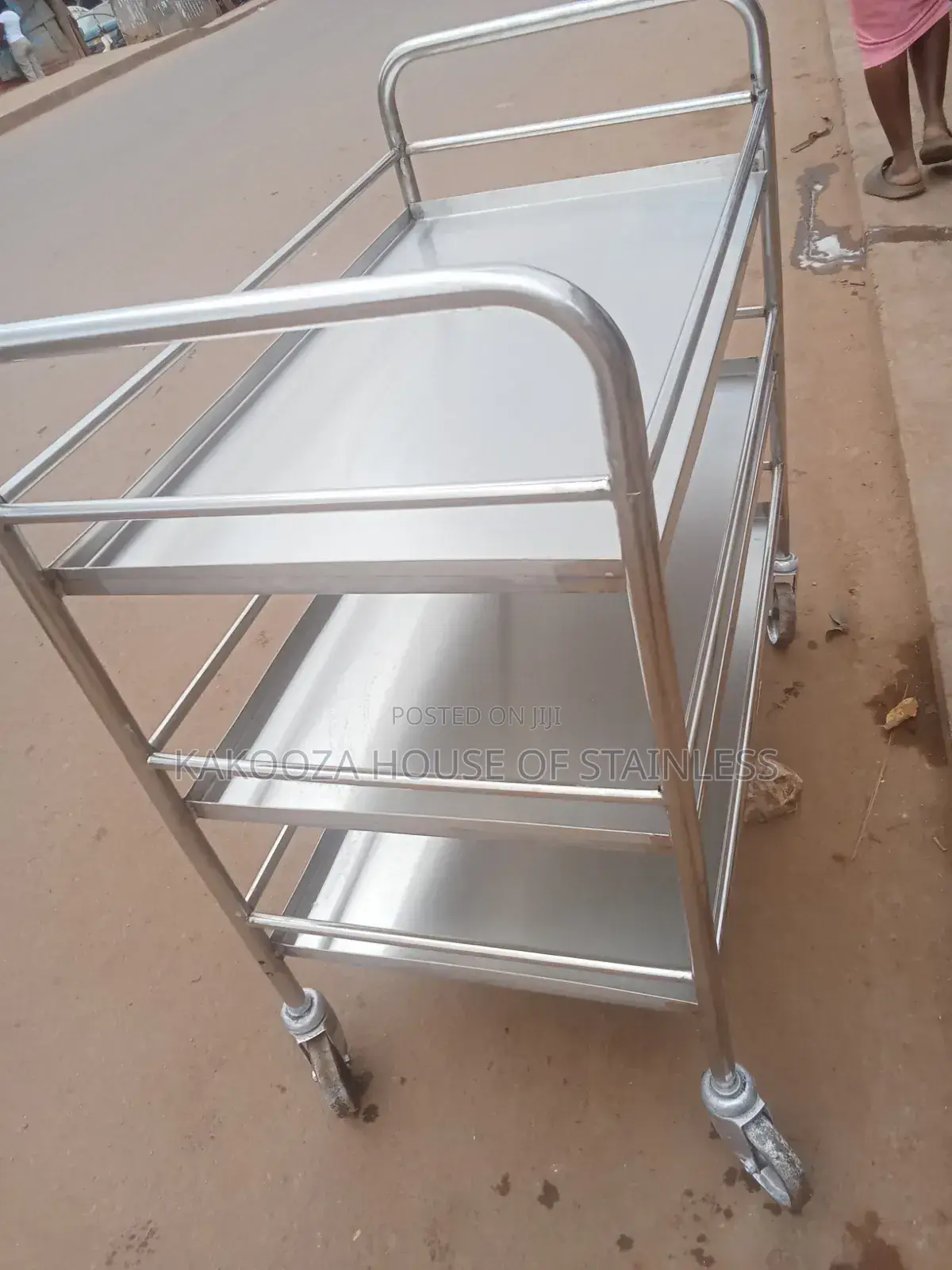 Food Trolley Stainless Steel