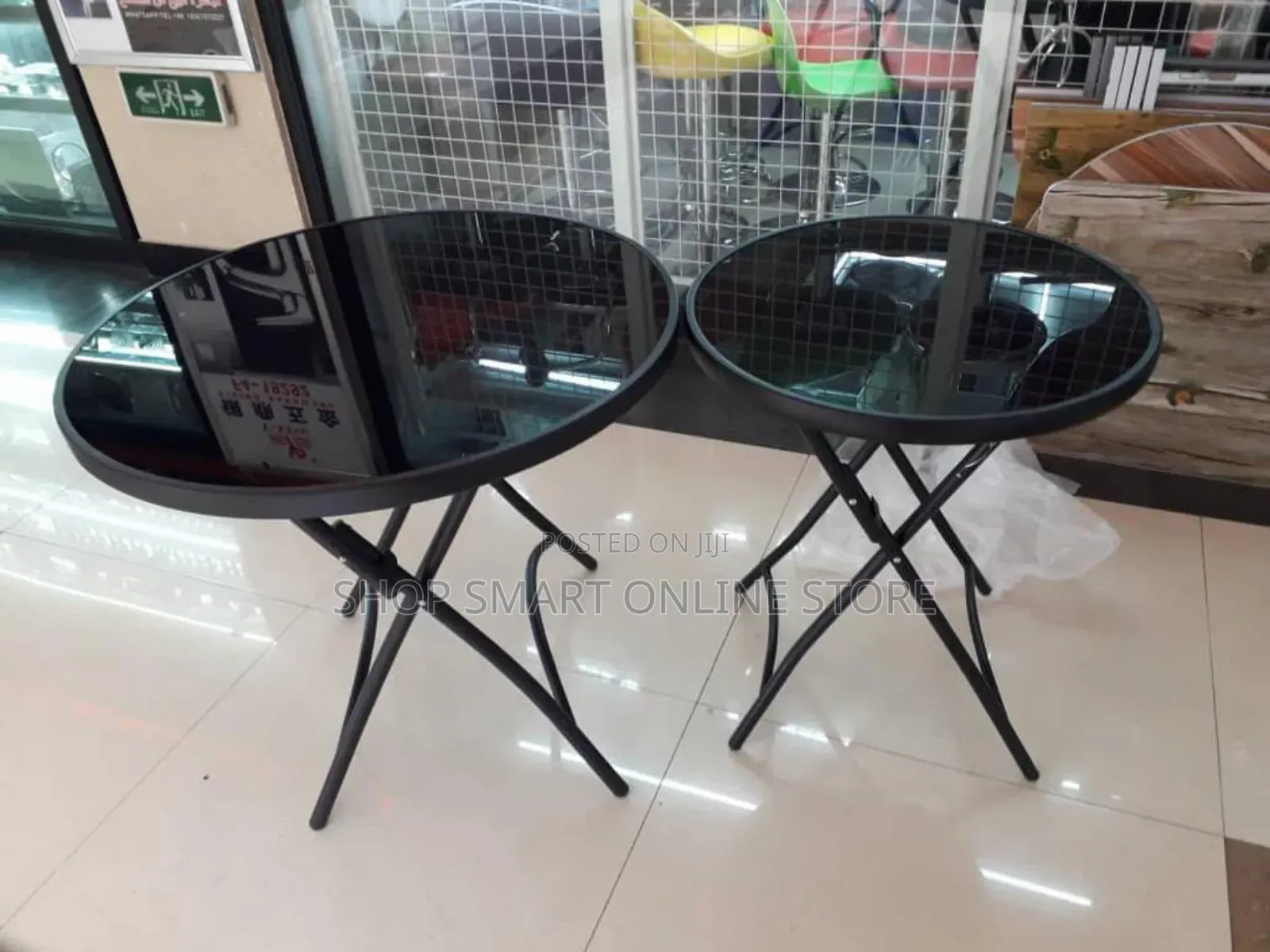 Folding Dining Glass Tables