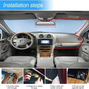 Mirror Dash Cam Backup Camera for Cars 1080p 170° Wide Angle Lens