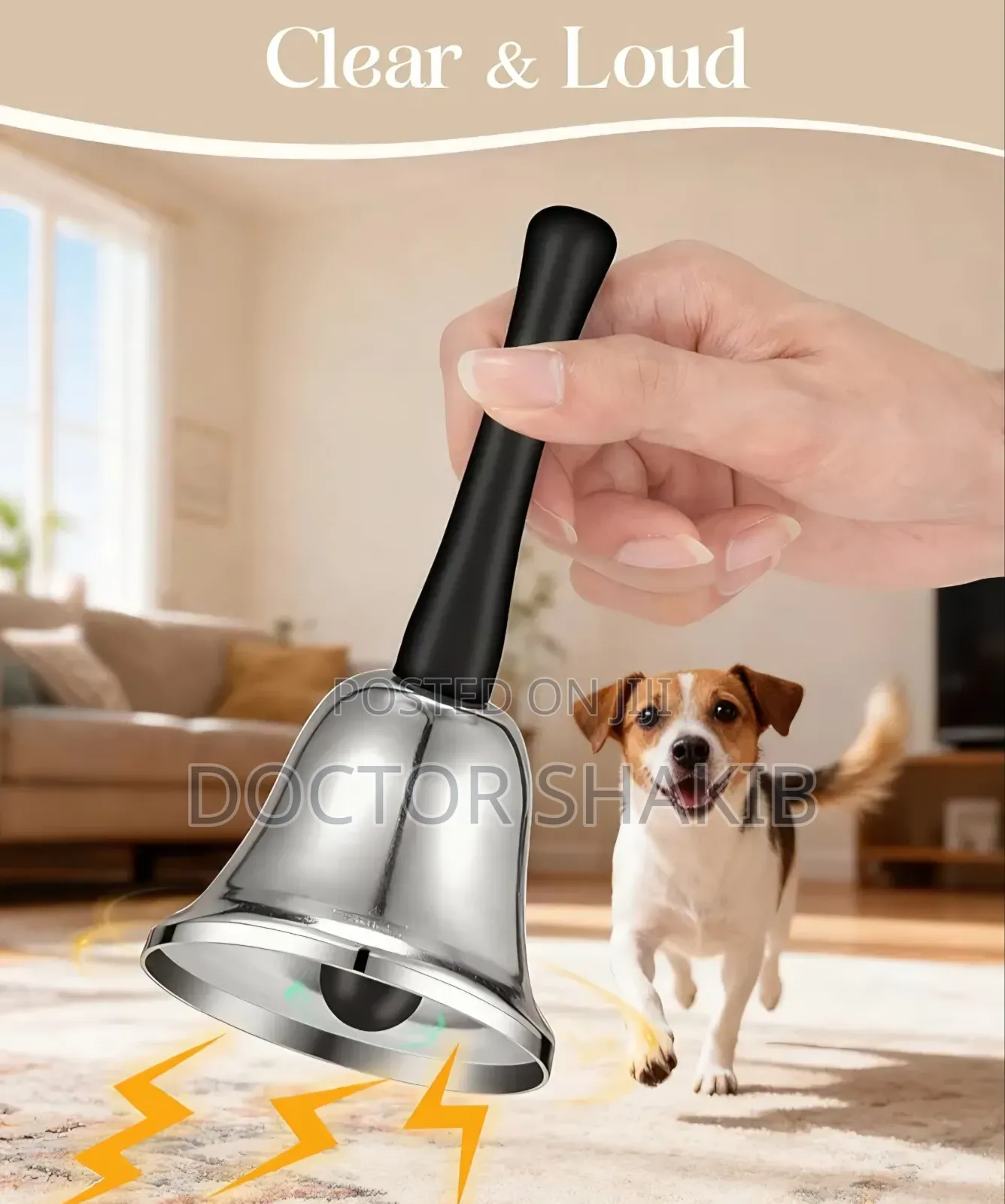 Stainless Steel Hand Bell and Call Bell