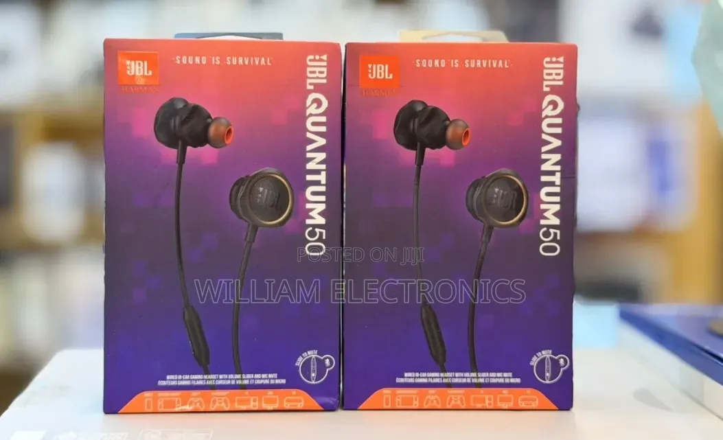 JBL Quantum 50 Wired in Ear Headset/JBL Gaming Headset