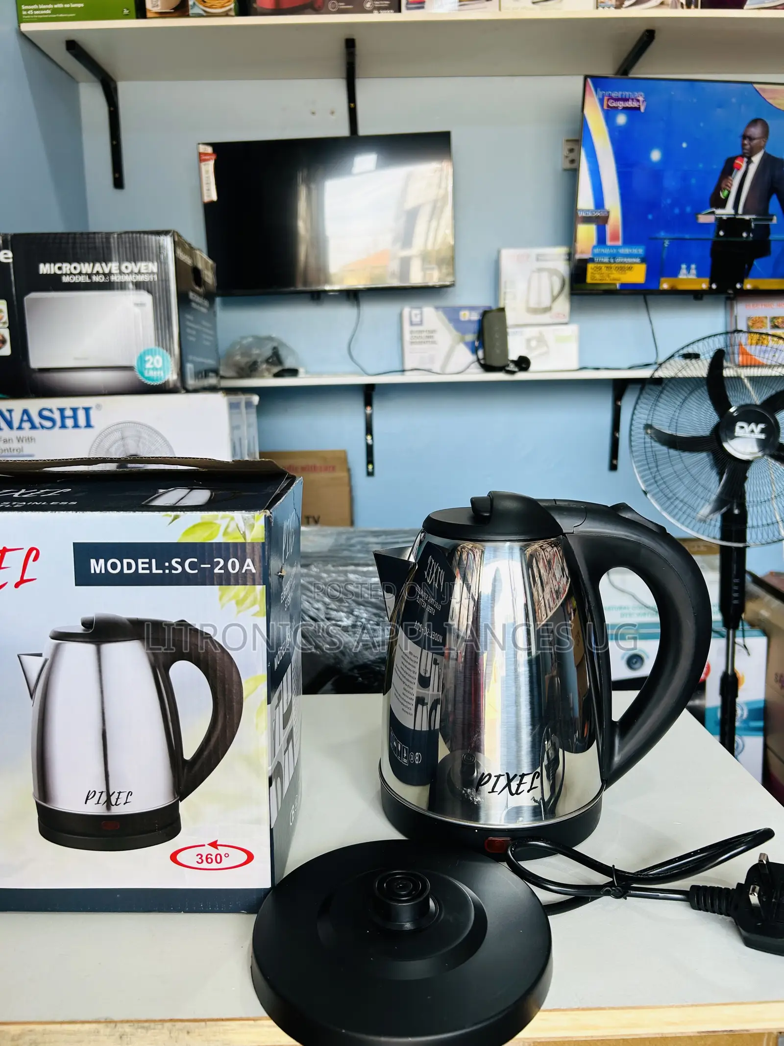 Pixel Electric Kettle