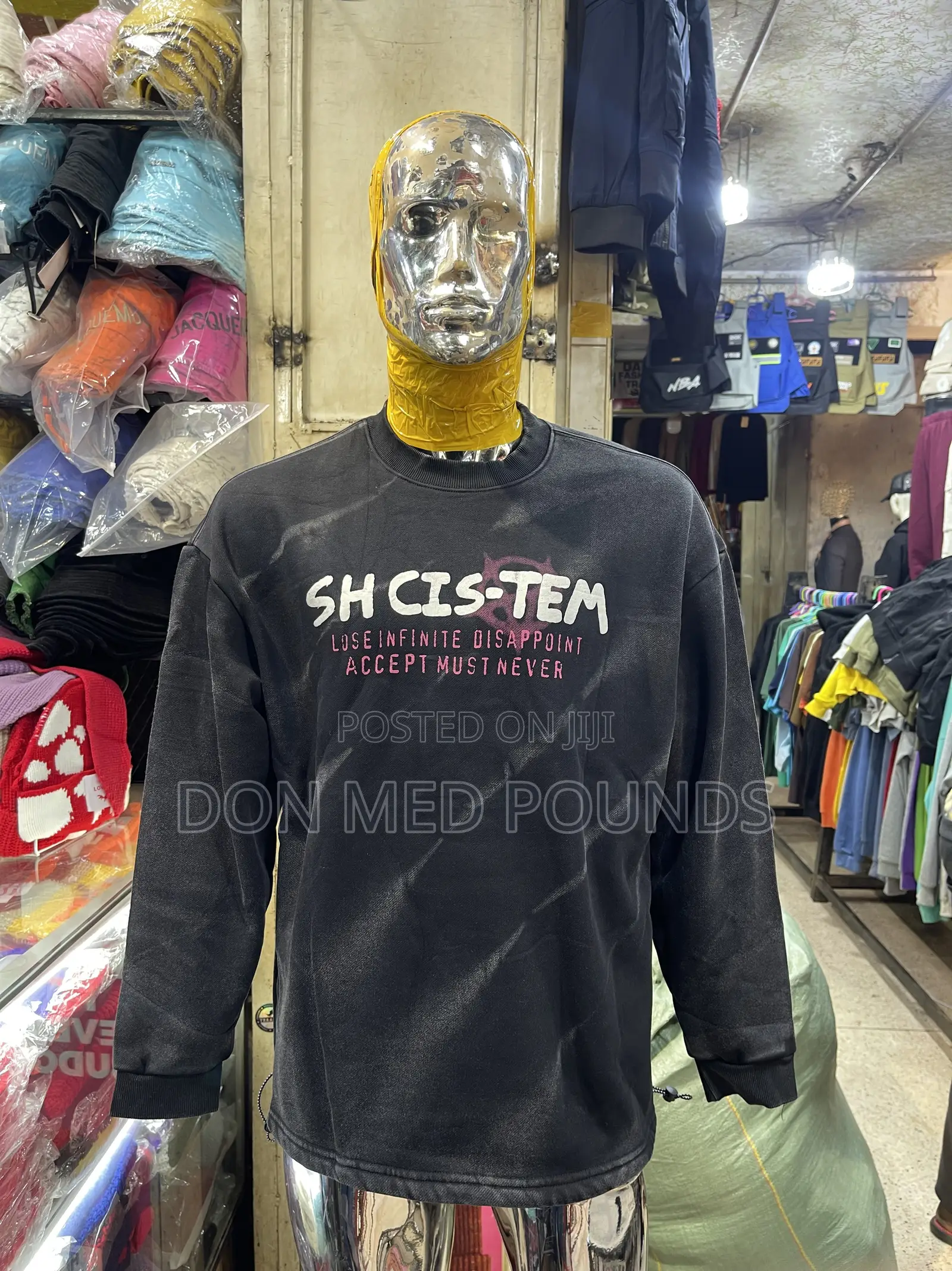 Labeled Sweater Shirt