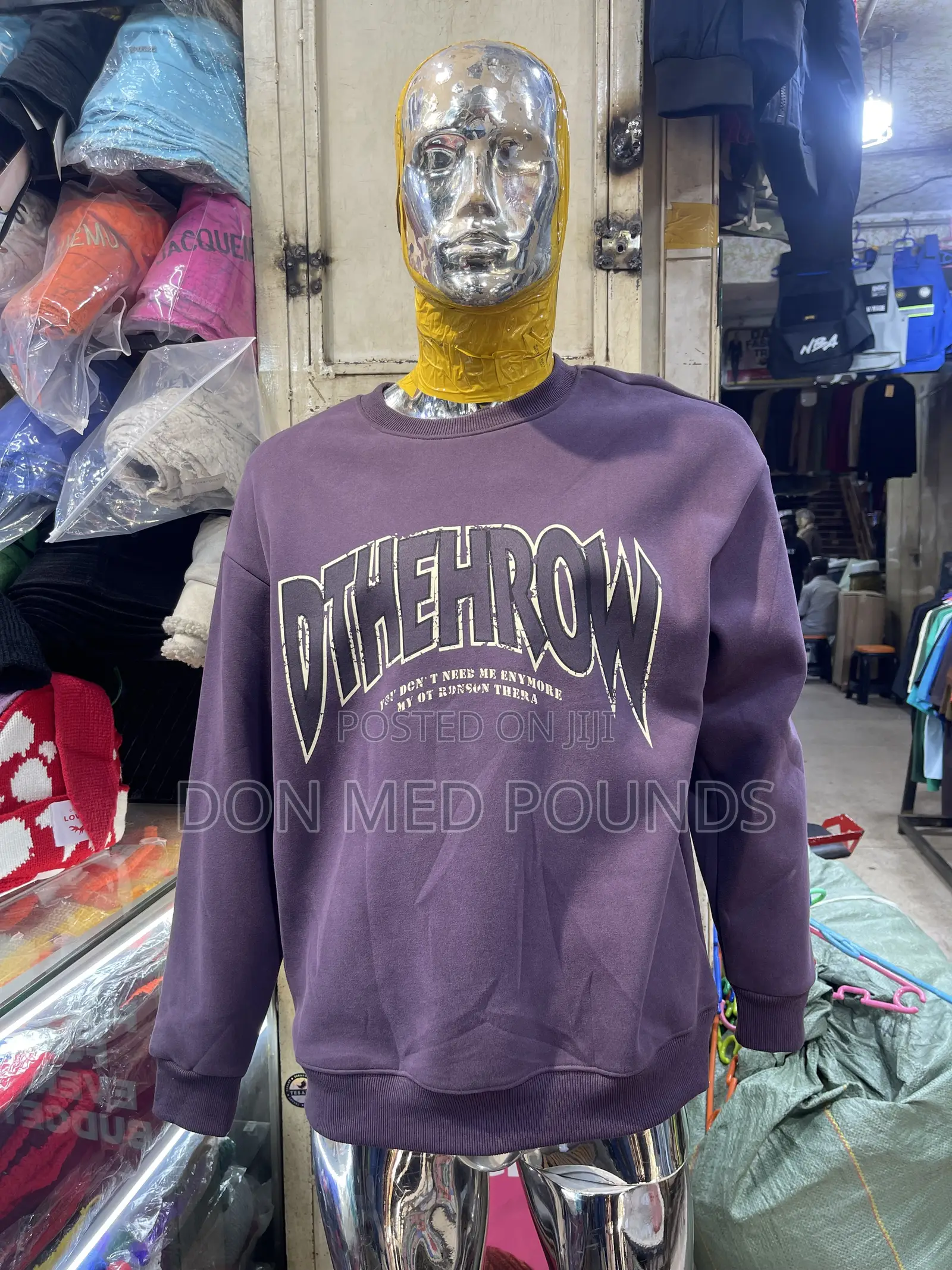 Labeled Sweater Shirt