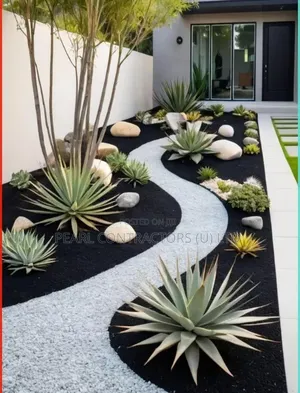 Landscaping, Flowering Rocky Gardens