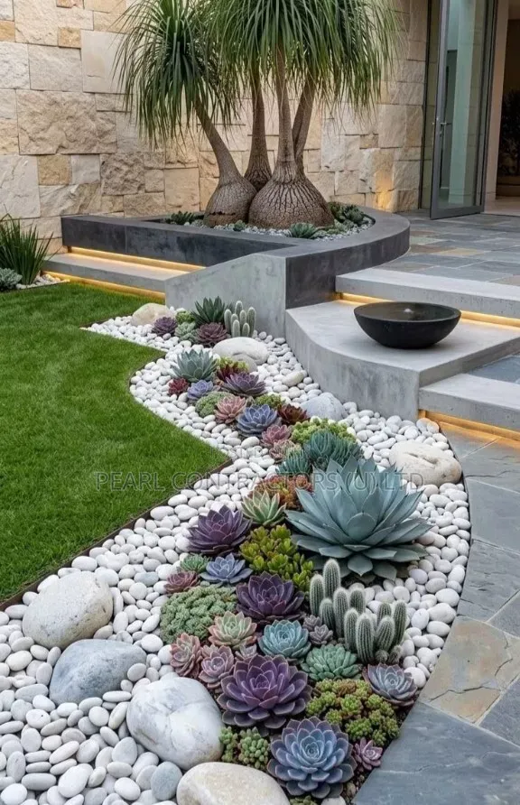 Landscaping, Flowering Rocky Gardens