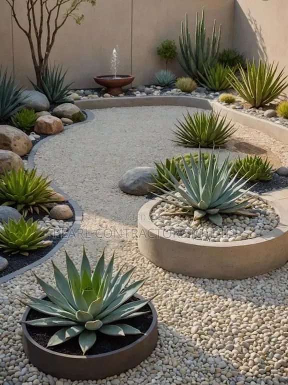 Landscaping, Flowering Rocky Gardens