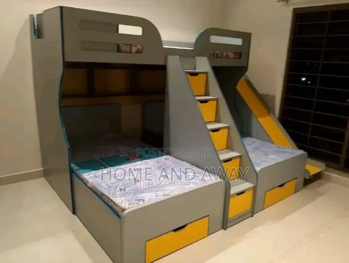 3 in 1 Bunk Beds Any Colour From 3,000,000/- + Delivery Installation