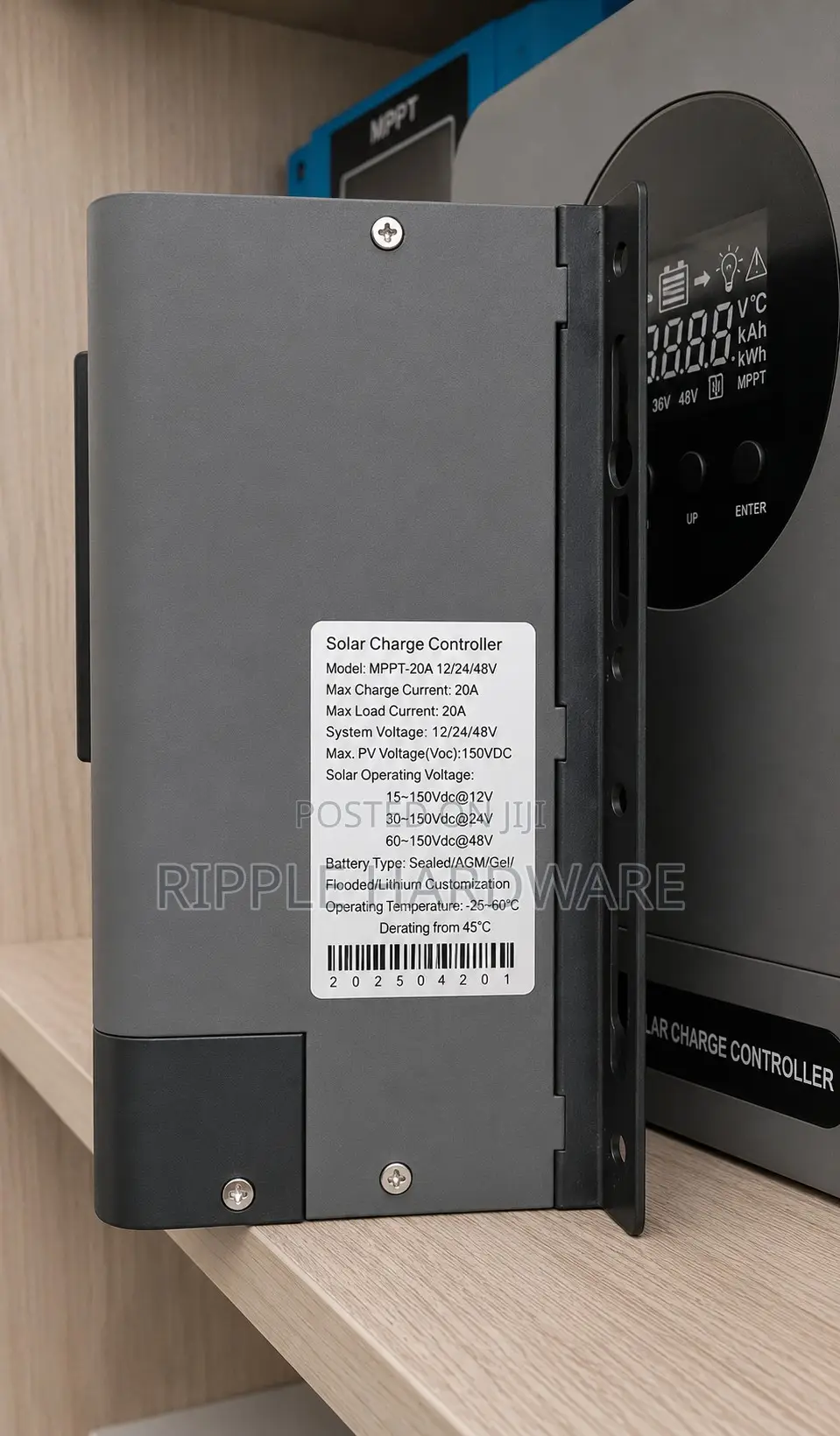Lithium MPPT Solar Charge Controller 40a 12v/24v Solar System Uganda
