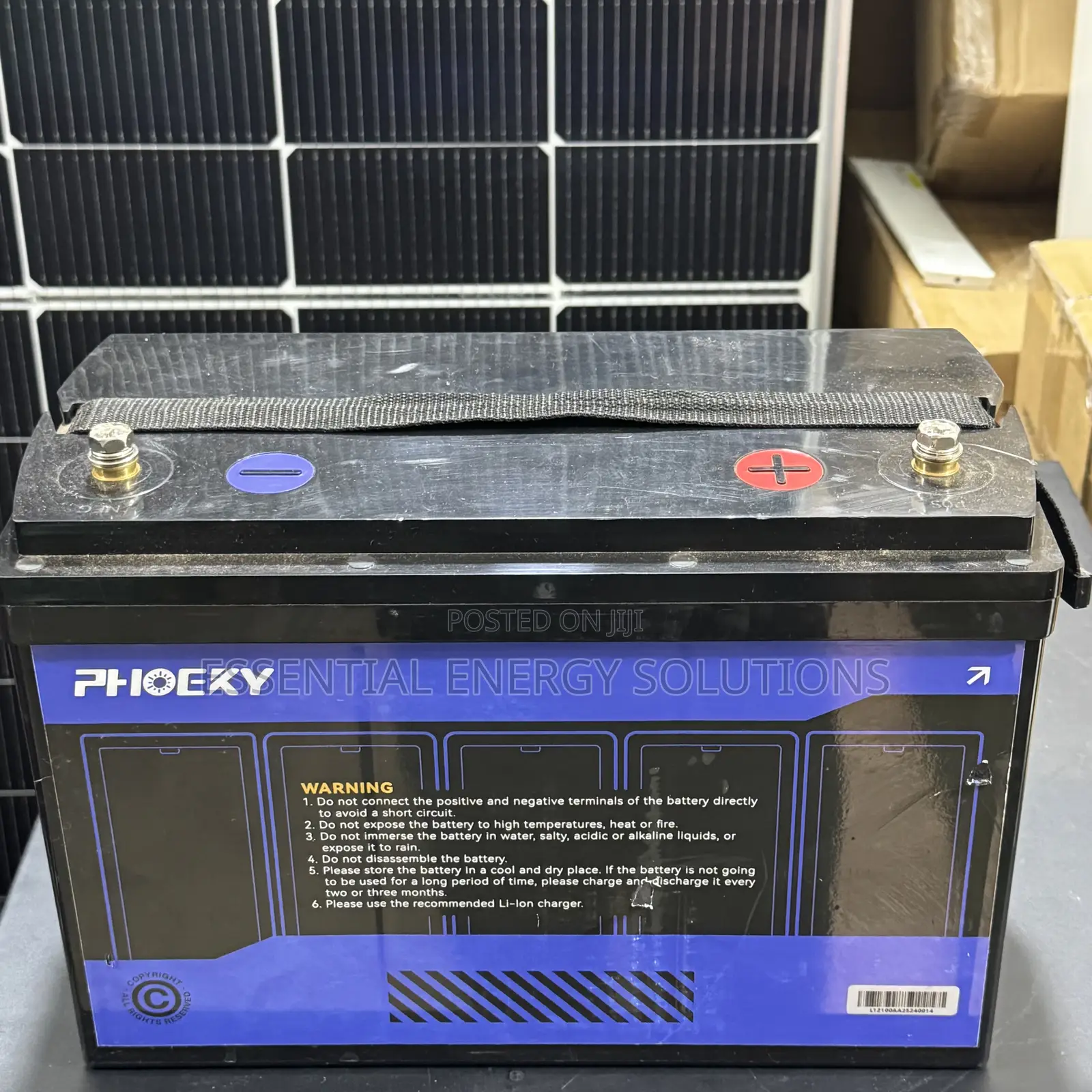 100ah 12v Phoeky Lithium Ion Phosphate Battery