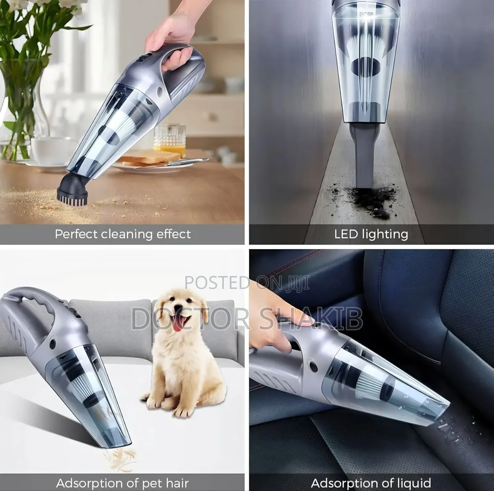 Cordless Vacuum Cleaner (Wet and Dry Use)