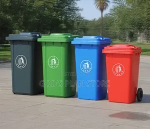 Outside Use 240litres Plastic Dust Bins Plastic Dust Bins