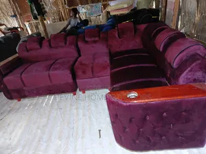 Modern, Beige, L-Shaped Sofa