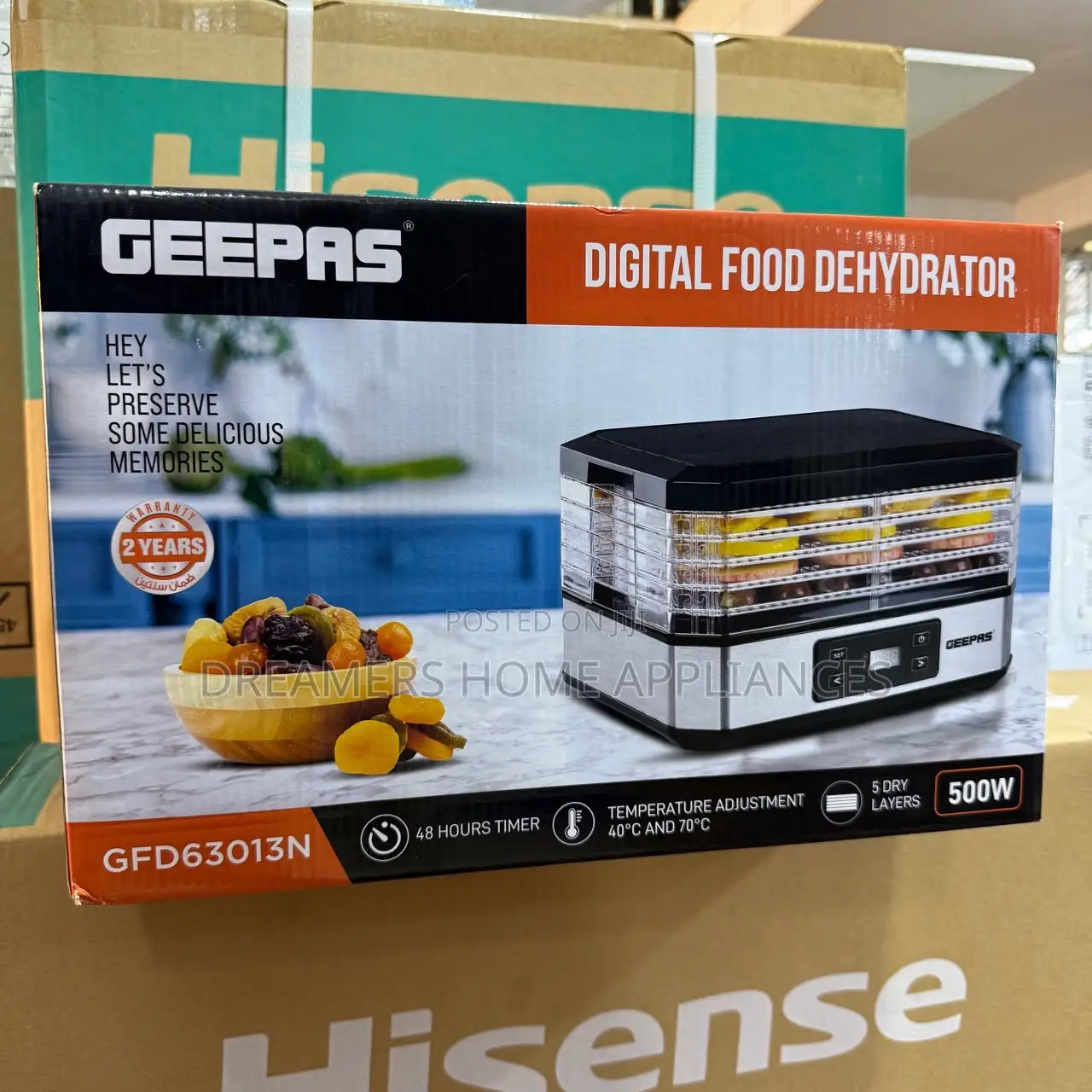 Geepas Digital Food Dehydrator