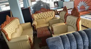 Classic Formal Carved Wood Sofa