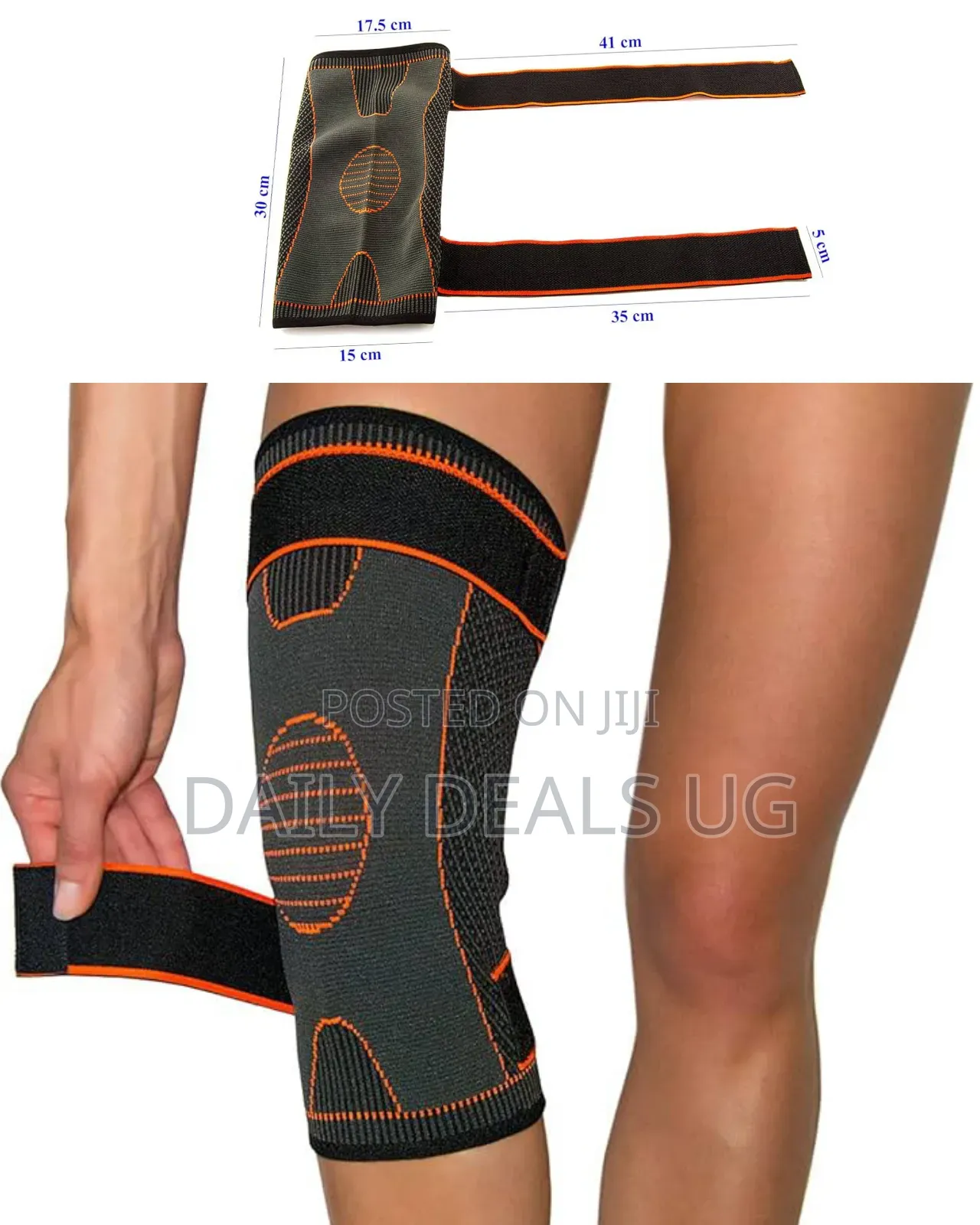 Knee Brace With 2 X Drawstrings