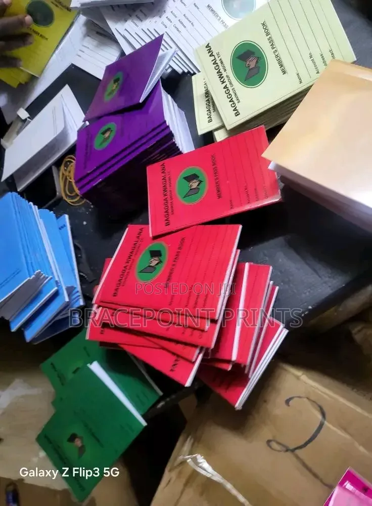 Loan Passbooks Printing and Design