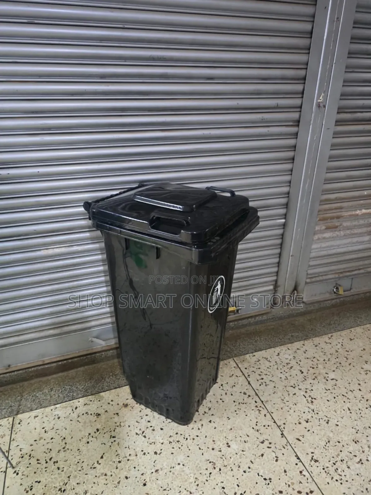 Adhesive Quality Plastic Dust Bins 120ltrs