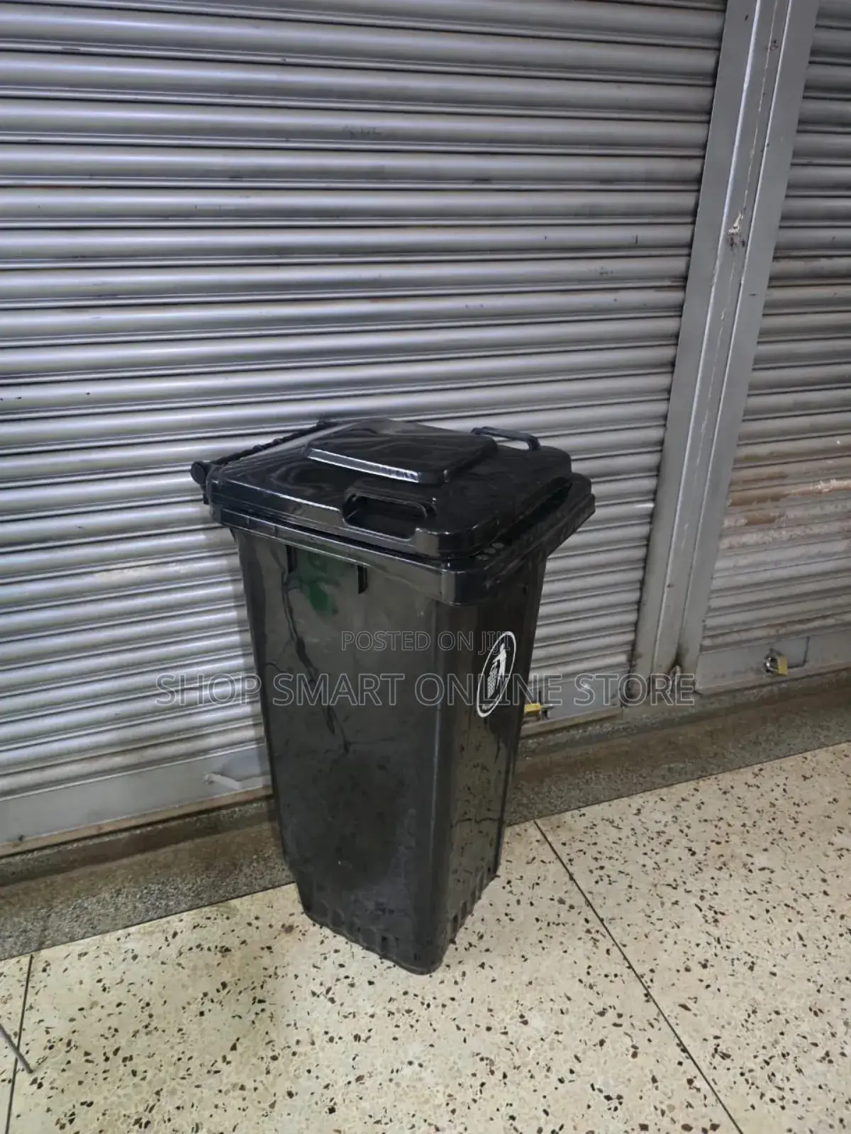 Adhesive Quality Plastic Dust Bins 120ltrs