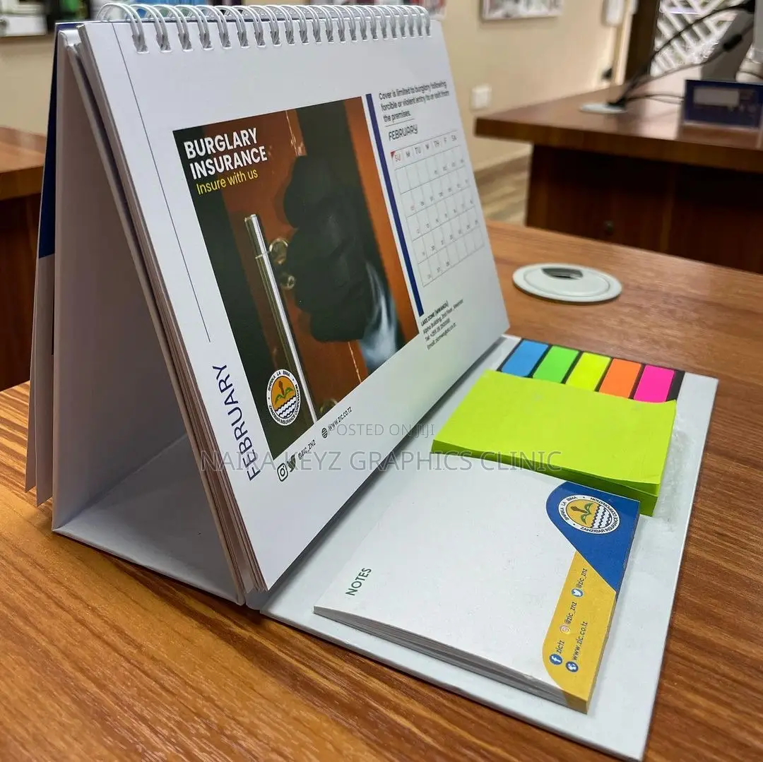 Table Calendar Printing