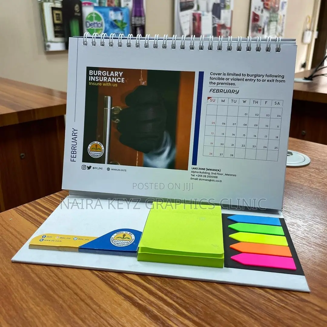 Table Calendar Printing