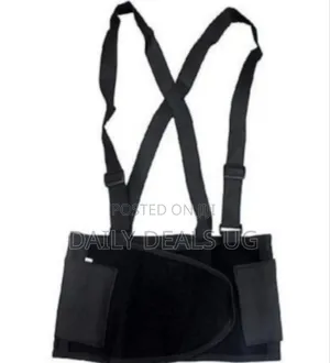 Back Support Adjustable Belt Waist Brace Suspenders Heavy Duty Lift
