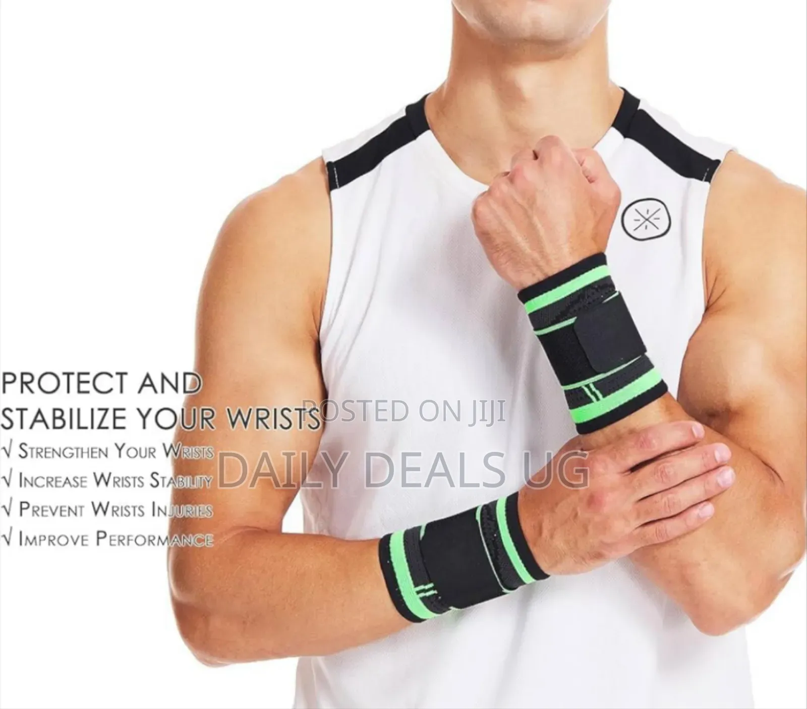 Wrist Support for Gym Workout - Hand Wraps With Extra Stretch.
