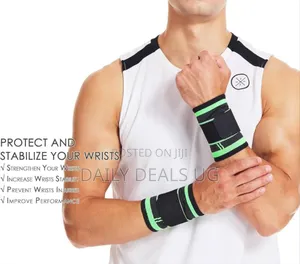 Wrist Support for Gym Workout - Hand Wraps With Extra Stretch.
