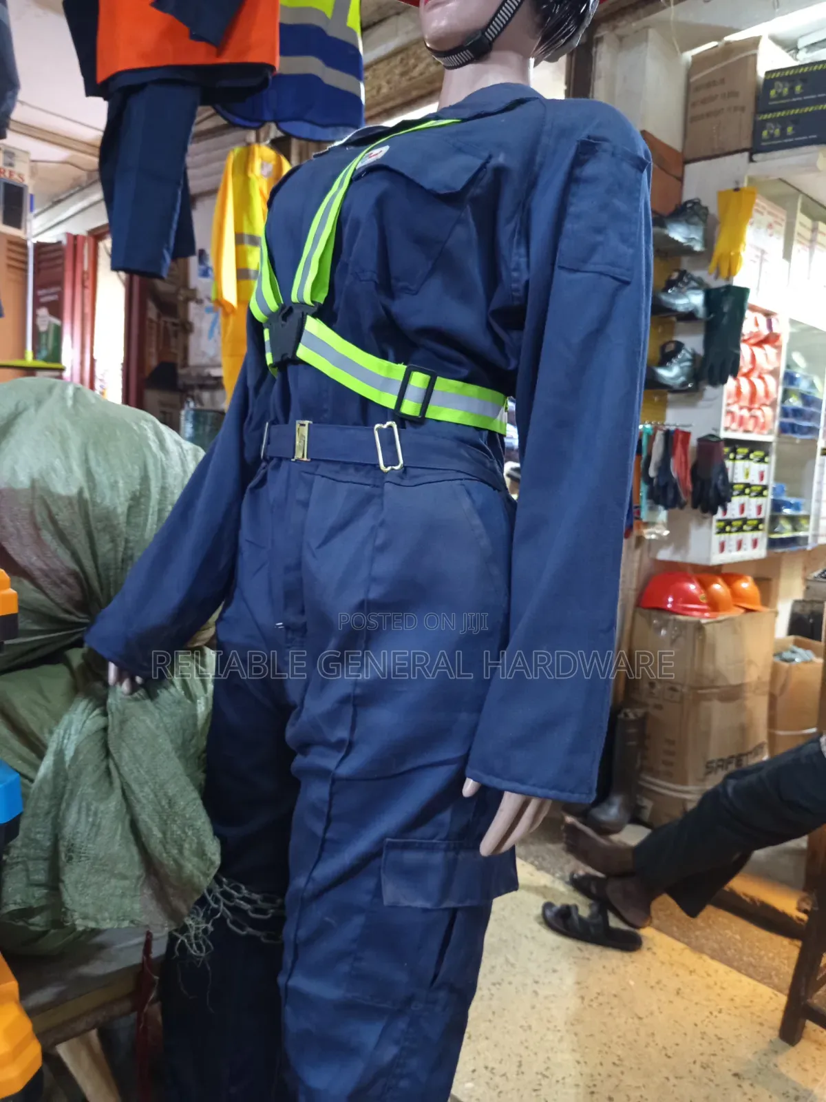Overall /Safety Overalls /Coveralls Blue Size Xxxl, Xxl, Xl,L,M,S