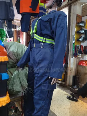Overall /Safety Overalls /Coveralls Blue Size Xxxl, Xxl, Xl,L,M,S
