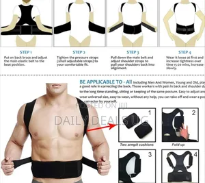 Thoracic Back Brace Posture Corrector - Magnetic Supporter