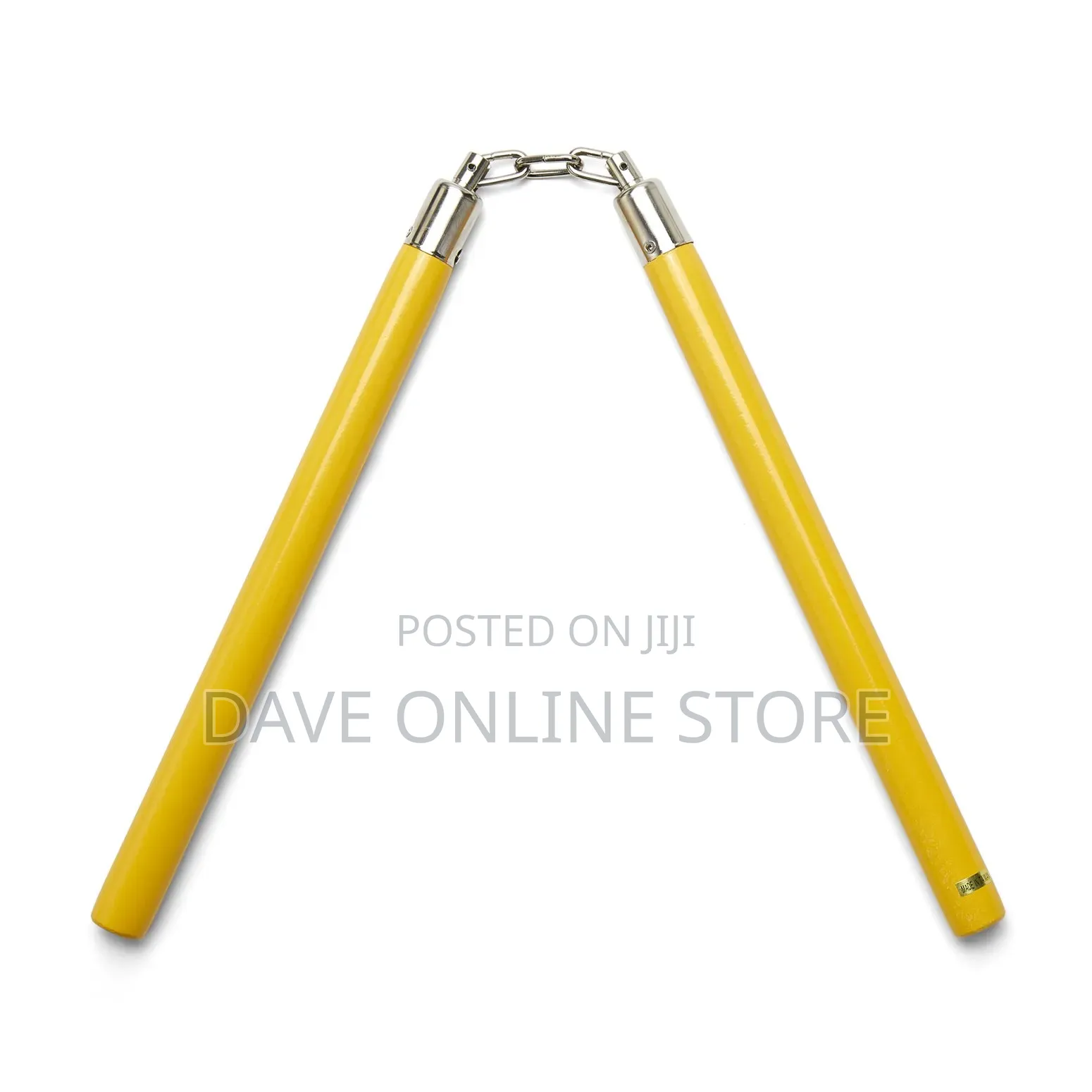Nunchucks/Nunchakus With Steel Chain (Yellow)