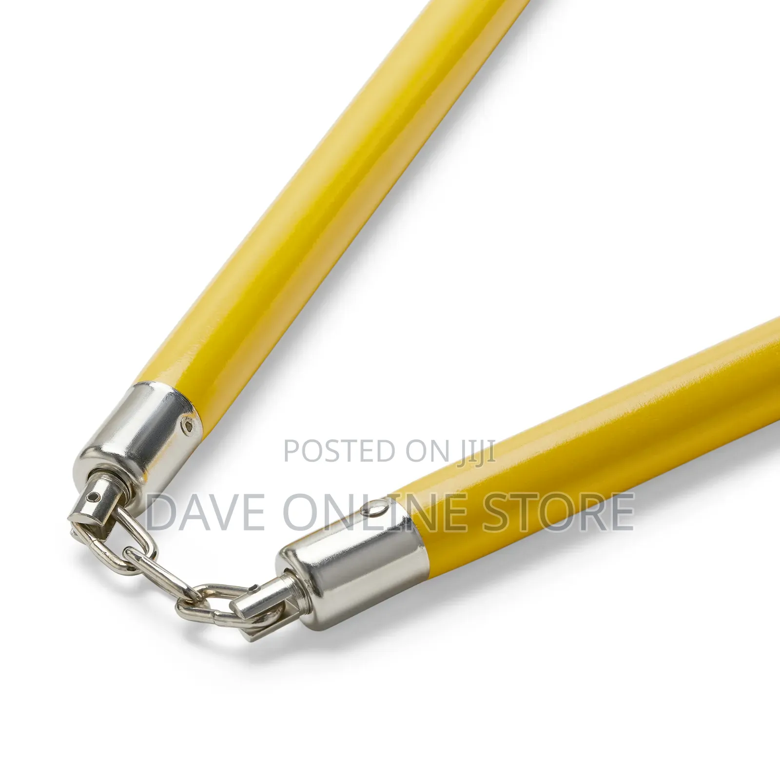 Nunchucks/Nunchakus With Steel Chain (Yellow)
