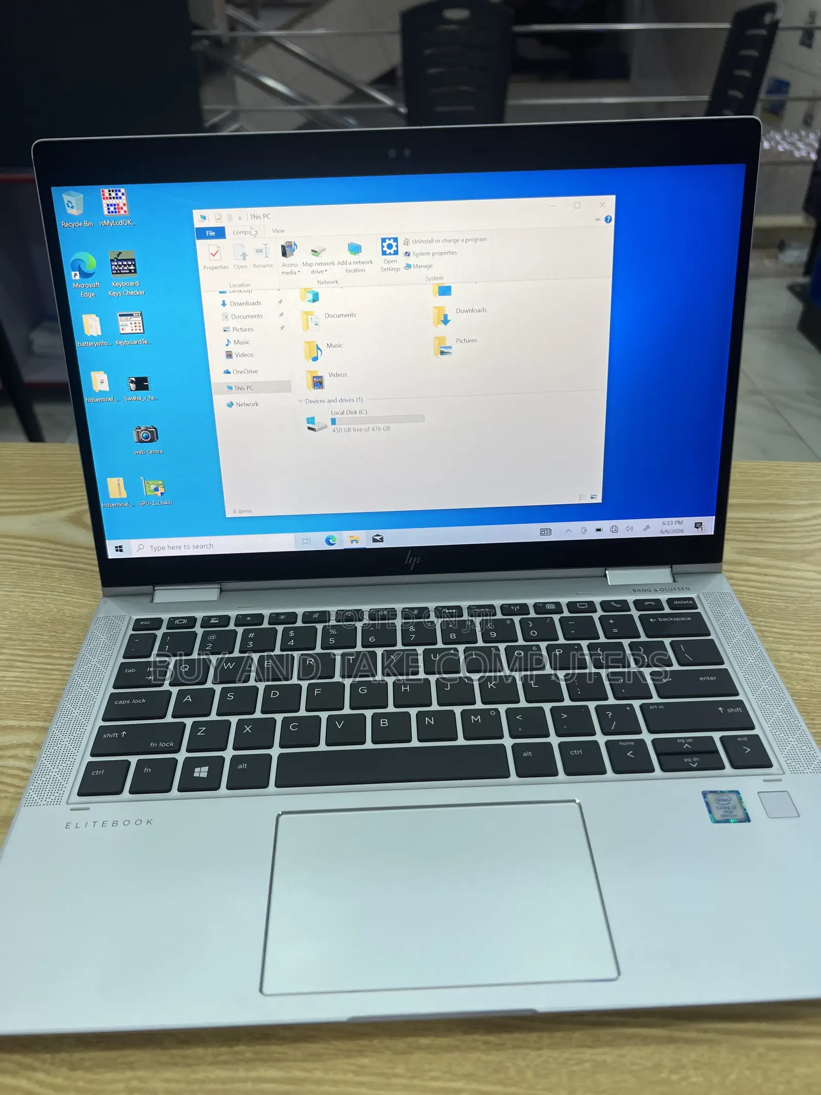 Laptop HP EliteBook x360 1030 G4 16GB Intel Core i7 SSD 512GB