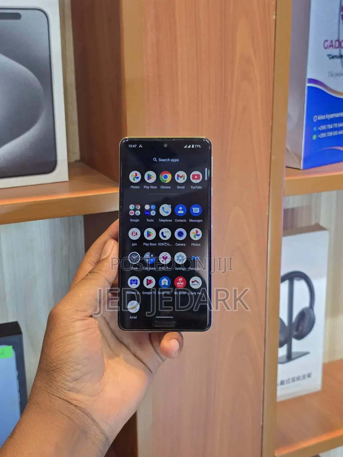 Sharp Aquos sense5G 64 GB Silver