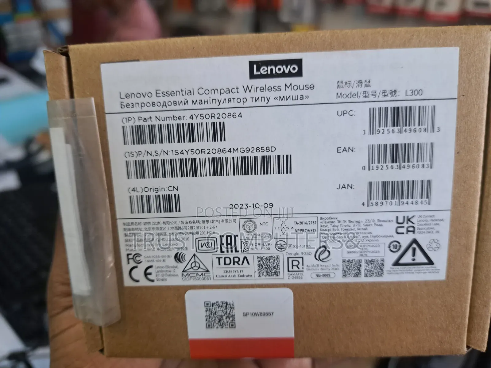 Lenovo L300 Essential Original Wireless Mouse
