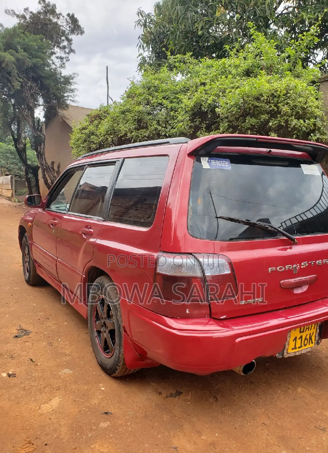 Subaru Forester 2001 Red