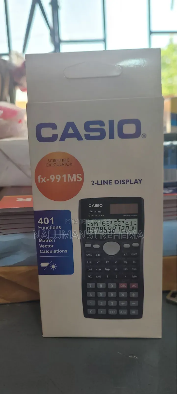 Fx-991MS scientific calculator
