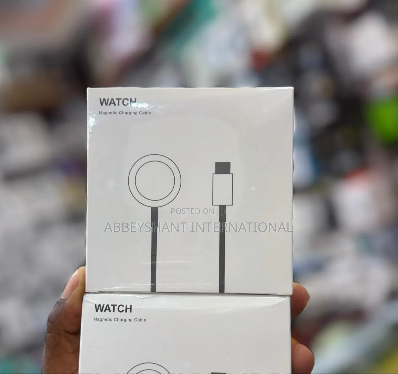 Apple Watch Magnetic Charging Cables With Usb-C Connectors.