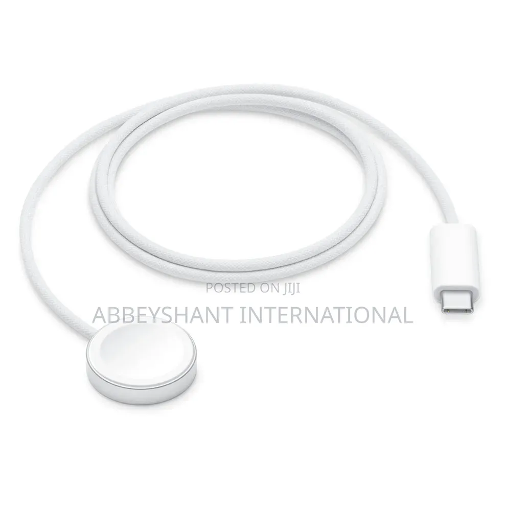 Apple Watch Magnetic Charging Cables With Usb-C Connectors.
