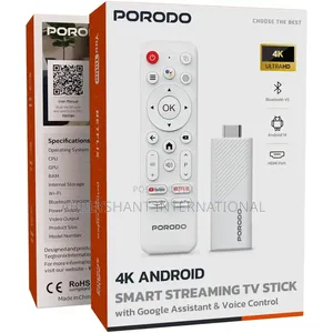 Porodo Android Smart Streaming Tv Stick