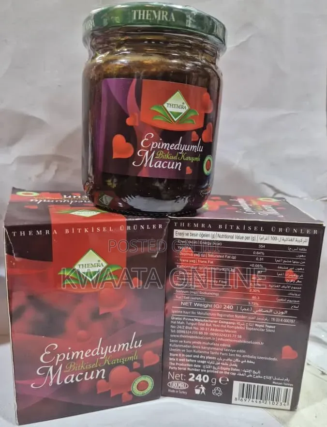 240g Turkish Macun Honey XXX Libido Power, Themra Epimedium