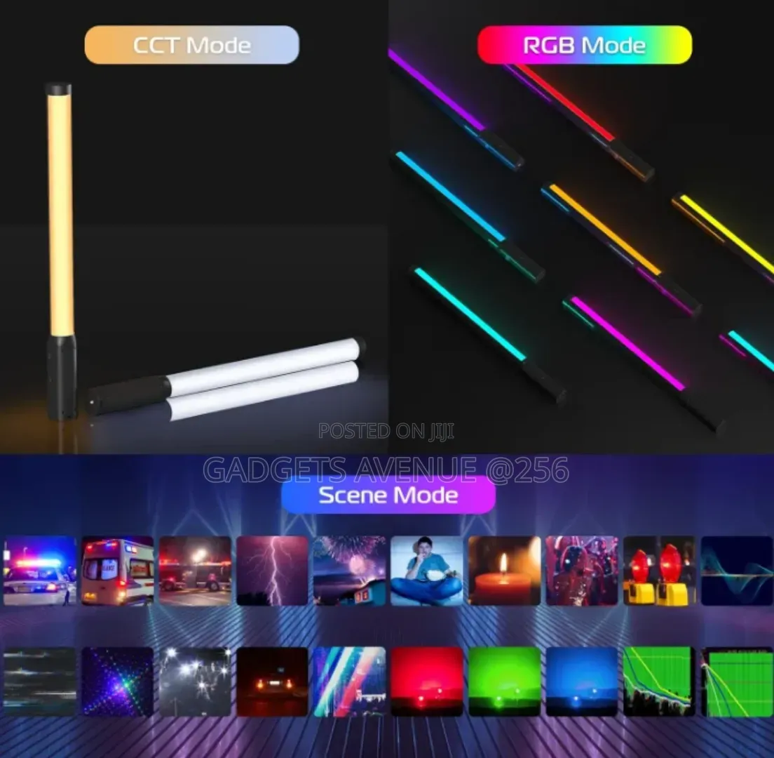 Plokama Vl-06 Pro RGB Stick Lamp for Photography and Vlogging.