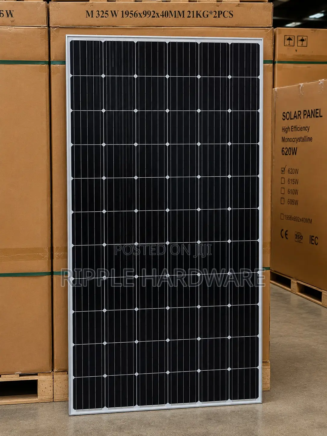300w Solar Panel for Homes, Farms Businesses Kampala