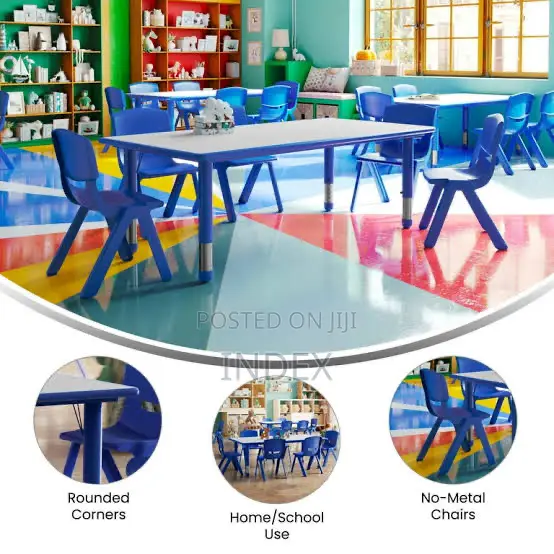 Set Of Plastic Baby(Kids) Table And Chairs