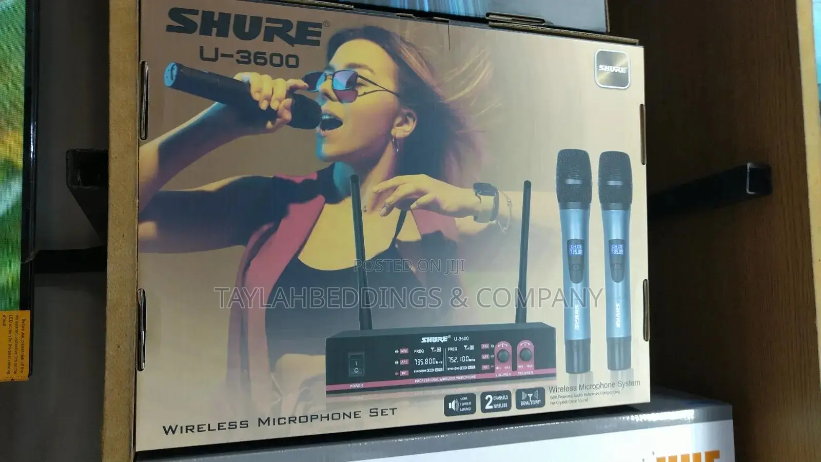 One-Touch Anti-Whistling Audio Processor 2 Channel Wireless for Stages