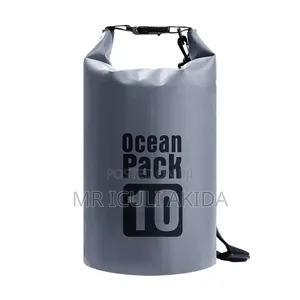 10ltr Waterproof Dry Roll Top Bags WTH Shoulder Strap Fr Easy Carrying