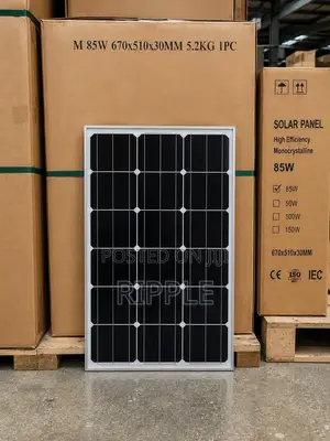 85w Monocrystalline Solar Panel for Home Lighting