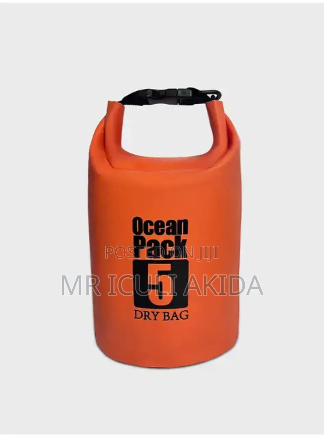 5ltr Waterproof Dry Roll Top Bags With Shoulder Strap Fr Easy Carrying